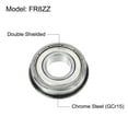 thumbnail image 3 of FR8ZZ Flanged Ball Bearing 1/2x1-1/8x5/16 inch Double Shielded Chrome Steel Flange Bearings, 20 Packs, 3 of 5
