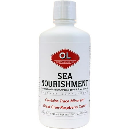 Olympian Labs Mer Nourishment Cran / framboise calcium de corail, 32 oz