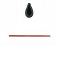 thumbnail image 2 of Furulu 10 Pcs 20cm Glossy Red PVC Car Air Conditioner Air Vent Outlet Decorative Strip, 2 of 5