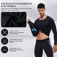 thumbnail image 4 of 2pcs Playera De Licra Deportiva Para Hombre Compresión Gym, 4 of 7