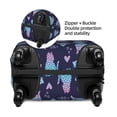 thumbnail image 6 of Uemuo Silhouette Cats Printed Washable Luggage Cover - Fashion Suitcase Protector Fits 18-32 Inch Luggage -Medium, 6 of 9