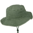 thumbnail image 4 of Extra Big Size Fishing Hats - Olive XL-2XL, 4 of 6