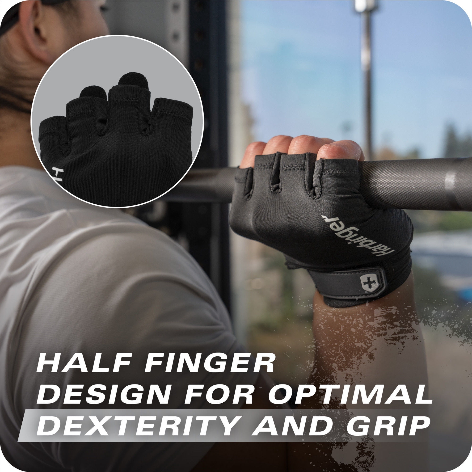 Harbinger Pro Gloves 3.0 Men's Grey Fitness Gloves