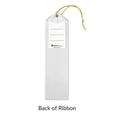thumbnail image 2 of RibbonsNow 3rd Place Award Ribbons - 100 White Ribbons with Card & String, 2 of 2