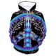thumbnail image 2 of Sudadera con capucha con símbolo de la paz y la bandera impresa en 3D para hombre, sudadera con patrón colorido, moda informal, otoño, jerséis de gran tamaño, mangas largas, 2 of 5