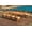 Brown 1, variant on Grade-A Teak Dining Set: 4 Seater 5 Pc: 118" Double Extension Oval Table And 4 Osborne Arm Chairs Outdoor Patio WholesaleTeak #WMDSWVm