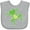 AC-Heather Grey, variant on Inktastic Jumping Frog Boys or Girls Baby Bib