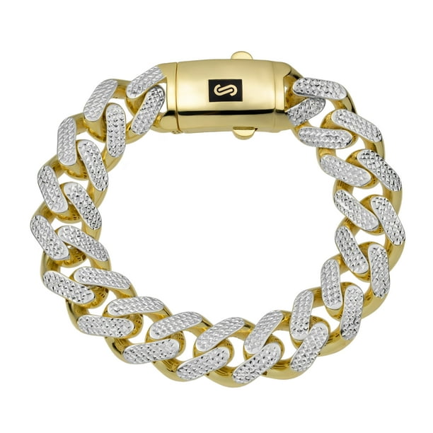 Miami cuban link chain bracelet Clearance