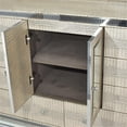 thumbnail image 4 of Michael Amini Hollywood Swank Upholstered Dresser with Mirror - Crystal Croc, 4 of 7