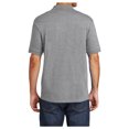 thumbnail image 2 of Yellow Rooster Men's Core Blend Jersey Knit Polo Athletic Heather 6XL, 2 of 6