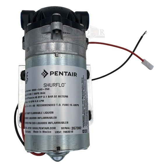 Barndoor Ag Shurflo 8000 Series 12VDC Standard Bypass Pump | 8000-543-250