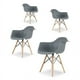 thumbnail image 1 of Sillas para Comedor Mirel Ergonomicas Vessel Minimalista Set 4 Piezas Gris, 1 of 2