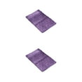 thumbnail image 3 of Baohd Water Absorbent Floor Mat - Exquisite Crafted Anti-slid Bottom Safe Strong Water Absorption Light Purple 40cm*60cm 2Set, 3 of 6