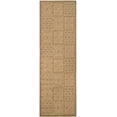 thumbnail image 2 of Safavieh Courtyard Alex Geometric Indoor/Outdoor Runner Rug, Gold/Natural, 2'3" x 6'7", 2 of 8
