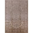 thumbnail image 1 of Ahgly Company Indoor Rectangle Mid-Century Modern Dark Almond Brown Oriental Area Rugs, 7' x 9', 1 of 6