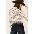 thumbnail image 4 of Shyanne Women's Rocksprings Striped Long Sleeve Snap Western Shirt - SRSP24W35-BKRD XX-  US, 4 of 4