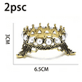 thumbnail image 2 of Crown Nail Art Painting Pen Brush Stand Rack Holder with Faux Peral Decoration for DIY Manicure Nail Carving Drawing Pencils Brushes, 2 of 5