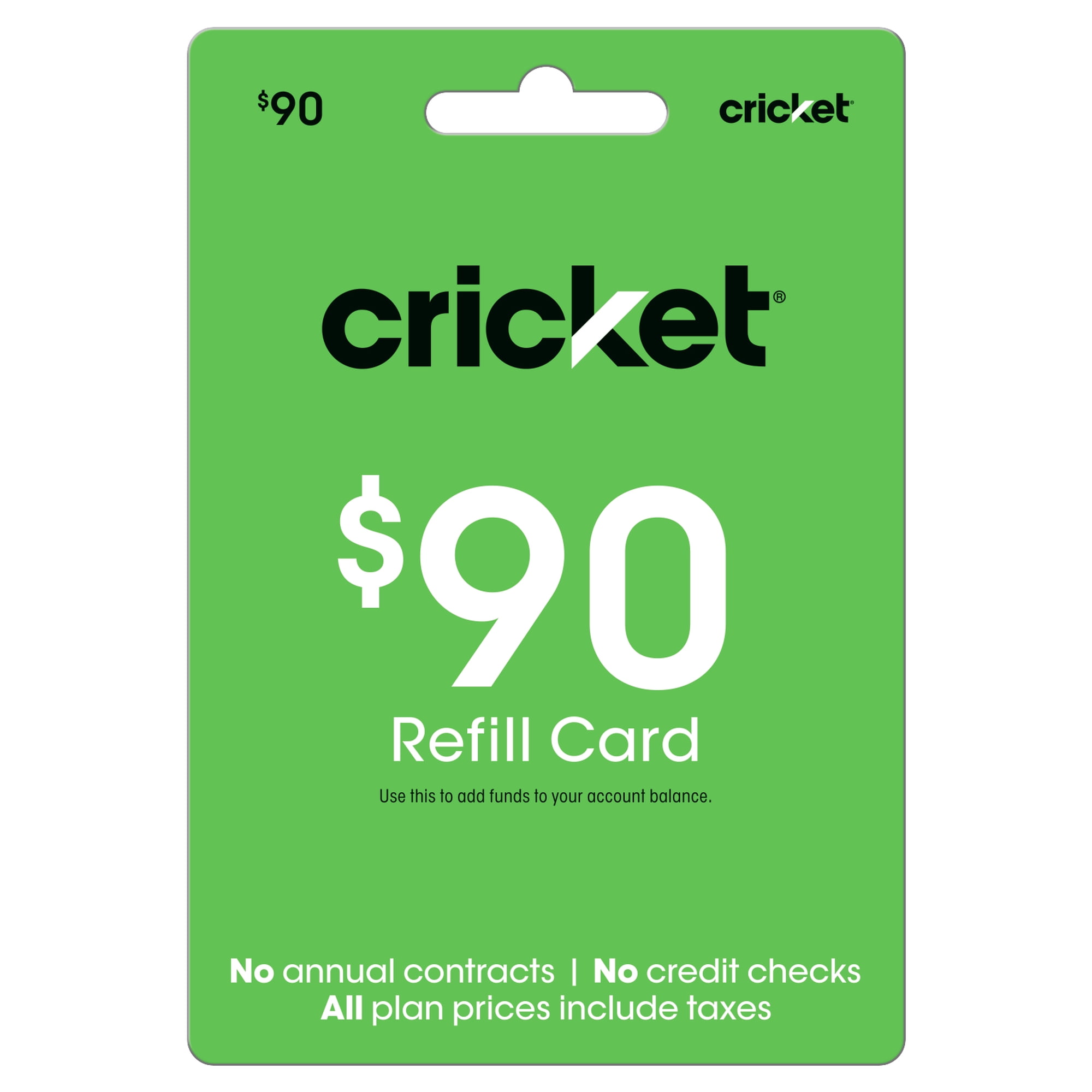 Cricket Wireless $90 e-PIN Top Up (Email Delivery)