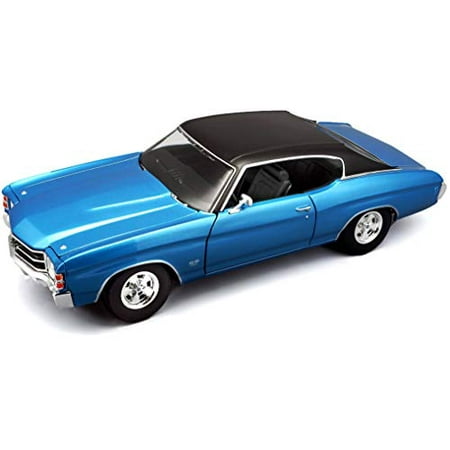 Maisto 31890bl 1971 Chevrolet Chevelle SS 454 Blue 1-18 Diecast Model Car