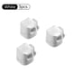 thumbnail image 1 of Cable Clips Cord Holder Adjustable Adhesive Cable Organizer (White 3Pcs), 1 of 4