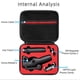 thumbnail image 3 of Carrying Case Premium, Travel Bag Professional Durable Waterproof ,Hard Shell for Gimbal Accessories Rojo, 3 of 8