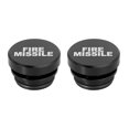 thumbnail image 1 of Unique Bargains 2pcs Universal Car Auto Cigarette Lighter Dustproof Waterproof Plug 12V Socket Cover Cap Black, 1 of 6