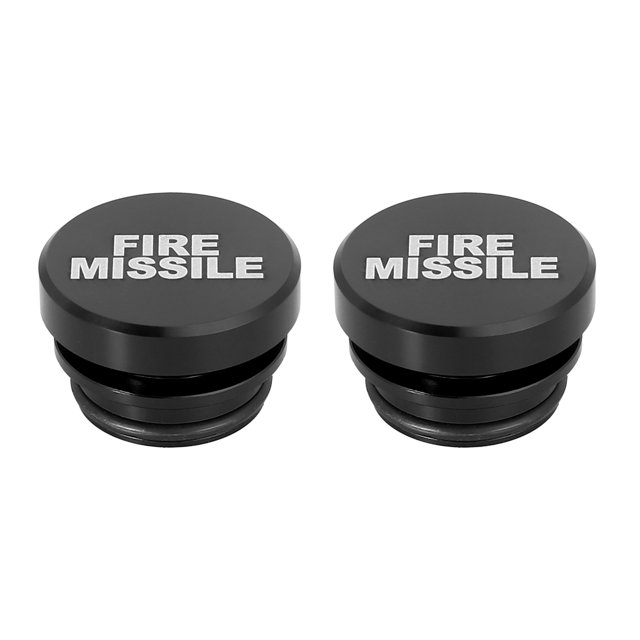 Unique Bargains 2pcs Universal Car Auto Cigarette Lighter Dustproof Waterproof Plug 12V Socket Cover Cap Black