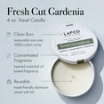 thumbnail image 3 of LAFCO New York Travel Candle, Fresh Cut Gardenia - 4 oz, 3 of 6