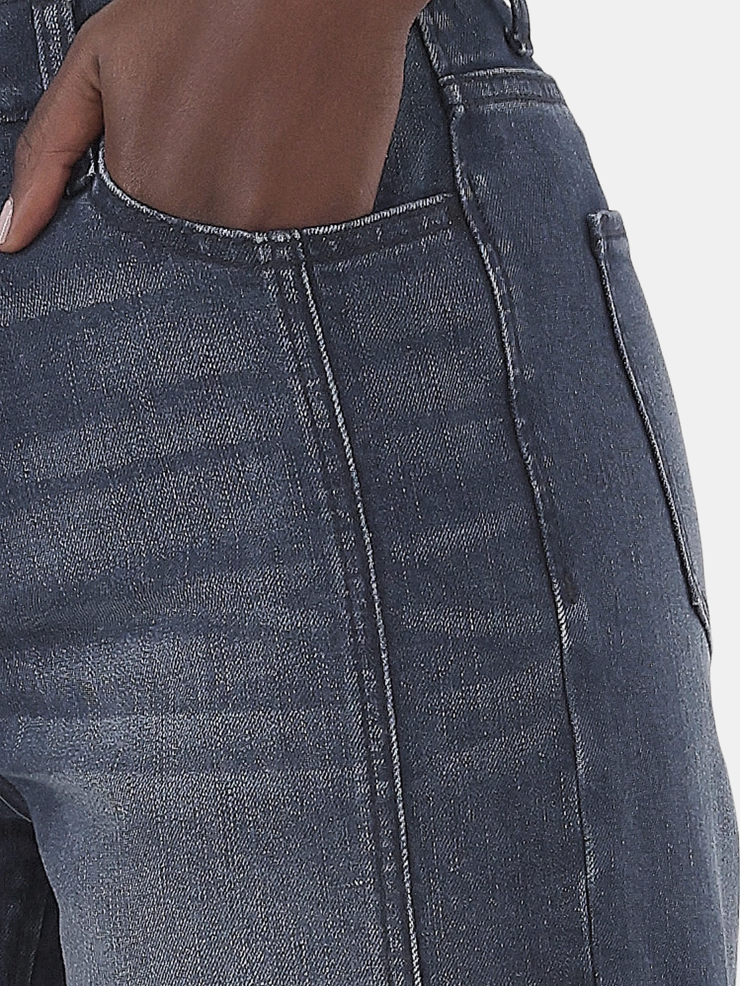 Time and Tru Women's Cropped Wide Leg Jeans, 26" Inseam, Sizes 0-22