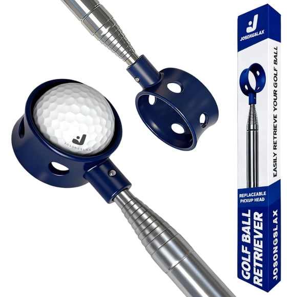 Recuperador de pelotas de golf telescópico Josongslax de acero inoxidable de 2.7/3.6/4.5/6 m