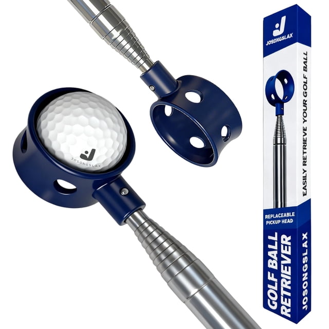 Recuperador de pelotas de golf telescópico Josongslax de acero inoxidable de 2.7/3.6/4.5/6 m