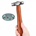 thumbnail image 4 of HAWK Ball Pein Hammer | 4 Ounce (113.4 grams) | Dual-Sided Drop-Forged Steel Head | 10" (25.4 cm) Length | Ideal for Jewelers & Crafters, 4 of 7