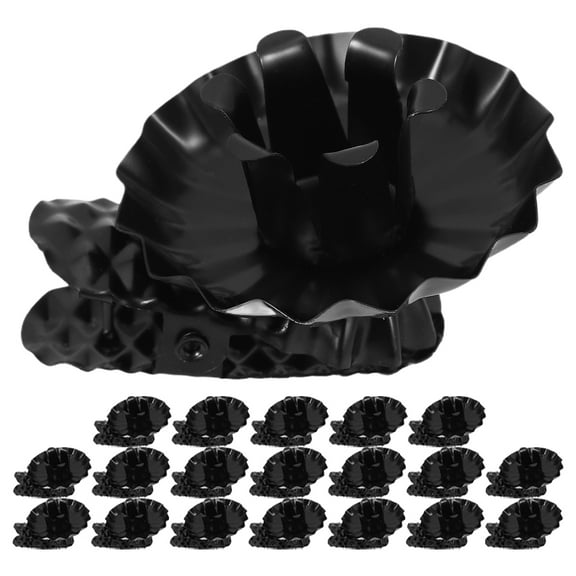 Nicehomfit 20Pcs Reusable Metal Candle Holder Clips Christmas Tree Ornament Clips