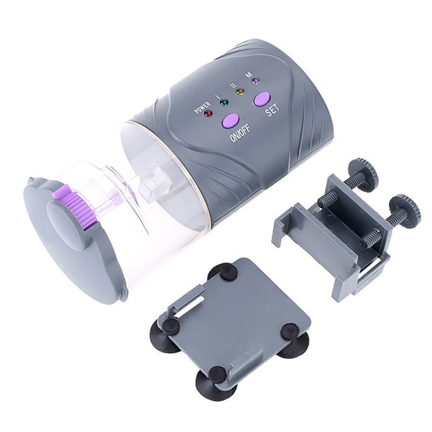 Alimentador Automático De Alimentos Para Peces, Temporizador De Alimentos, Temporizador De Alimentación, Dispensador De Alimentación Para Tanque De Acuario De Peces Noticed PT000878-00