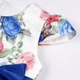 thumbnail image 6 of LUOGENLI Girls Dresses Size 12 Fancy Toddler Kids Girls Floral Flowers Prints Short Sleeves Beach Straps Dress Princess Clothes Dresses For Girls 10-12 Years Girls Dresses Size 6 Fancy 5-6 Years, 6 of 8