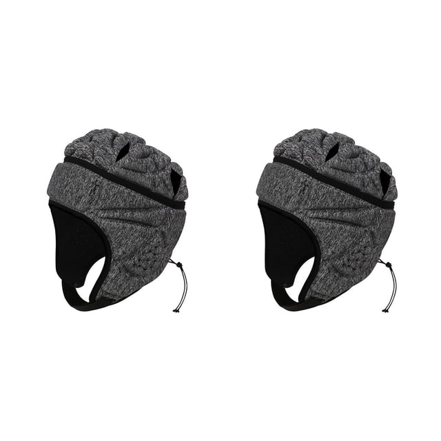 Eigraketly EVA portero Rugby fútbol fútbol casco Rugby sombrero cabeza Protector guardia llama gris Type8 NO8