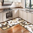 thumbnail image 3 of Kitchen Rugs Sets Of 2,White Chicken Breed Pattern Anti Fatigue Kitchen Mat Rugs Non Slip Washable,Decorative Kitchen Floor Mats for Kitchen,Sink,Laundry,17"x47"+17"x47", 3 of 5