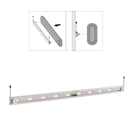 PYLE PSTNDSON07 - Universal Wall Mount SoundBar Stand, Sound Bar Speaker Holder