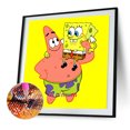 thumbnail image 2 of 5D DIY Full Drill Diamond Painting Patrick Star Kit de punto de cruz Decoración de la pared del hogar Hugtrwg Para estrenar, 2 of 9