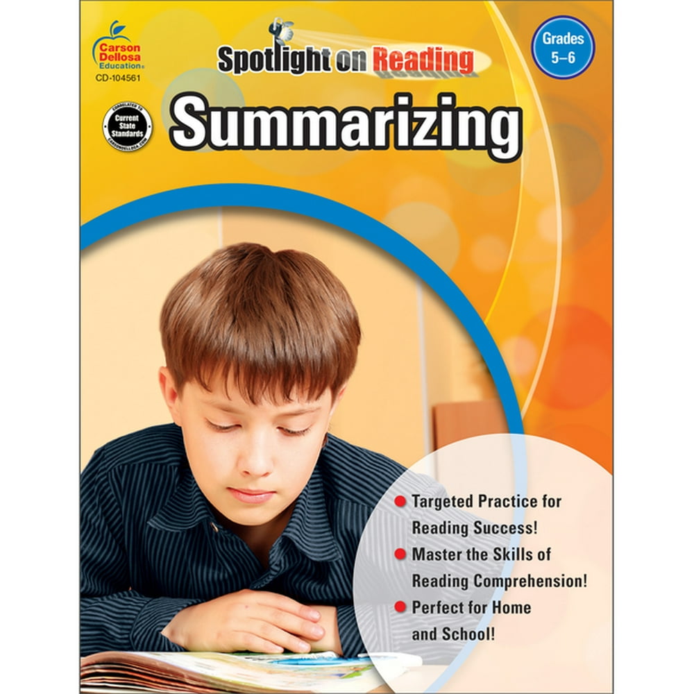 Spotlight on Reading Summarizing, Grades 5 6 (Paperback)