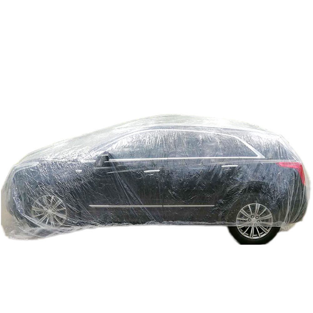 Housse De Voiture Transparente Anti-poussière - Protection Pluie, Neige, UV - Tailles S/M/L/LL Pour Tous Véhicules