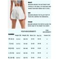 thumbnail image 5 of Cadmus 2 in 1 Women's Workout Shorts Athletic Biker Shorts Gym Running Dry Fit with Pockets,3 Pack,L, 5 of 8