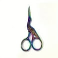 thumbnail image 1 of Vintage Gold Plated Crane Scissors - Perfect for Embroidery, Tea Leaves, and More!, 1 of 4