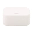 thumbnail image 3 of Unique Bargains 1 Pc Portable Soap Holder White Soap Holder for Bathroom 4.33"x3.15"x1.97", 3 of 6