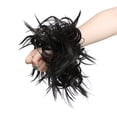 thumbnail image 1 of S-noilite Chignon Ondulé Duveteux Chouchous Extension de Cheveux Synthétiques pour Femmes, 1 of 3