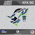 thumbnail image 2 of Kalair GFX Graphics Kit for Kawasaki ATV KFX 90 (2007-2022) Shred Series, 2 of 4