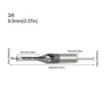 thumbnail image 2 of Sewing Scissors Small Hollow Square Hole Saw, Drill, Drill, Woodworking Tool, High Carbon Steel, 2 of 4