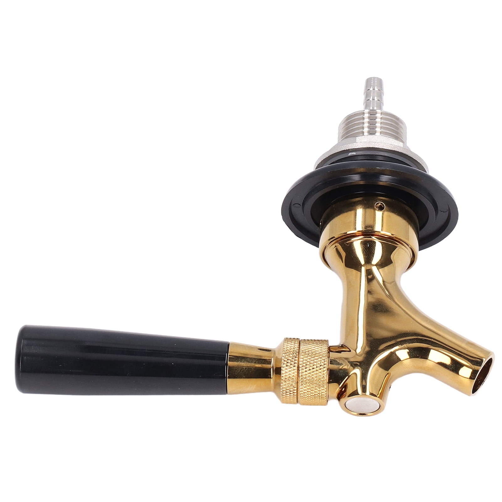 Beer Faucet Stainless Steel Brass Non Adjustable Beer Keg Tap for Bars Restaurants Hotels