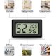 thumbnail image 5 of 3-Pack Mini Digital LCD Thermometer Hygrometer for Home, Office, Reptiles - Measures -50 to 70℃ 10-99% RH, 5 of 5