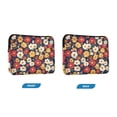 thumbnail image 7 of FORMRS 13-13.3 inch Laptop Sleeve Case Soft Carrying Quilted Computer Bag Cover, Red Floral, 7 of 7